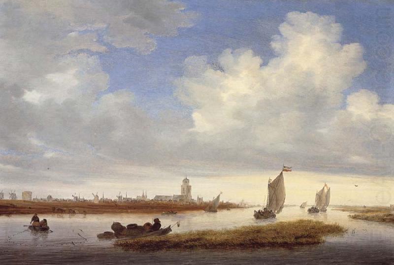 A View of Deventer, RUYSDAEL, Salomon van